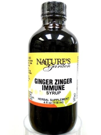 Ginger Zinger Immune Syrup 4 oz