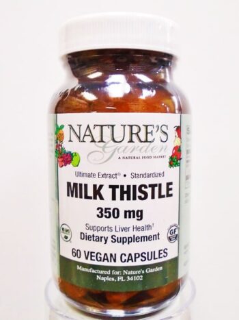 Milk Thistle 350 mg  60 Vegan Capsules