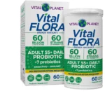 Vital Flora Adult 55+ Daily Probiotic - Shelf Stable 60 Capsules