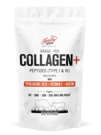 Hearthy Grass Fed Collagen+ Peptides