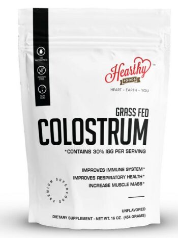 Hearthy Food Grass Fed Colostrum 16oz