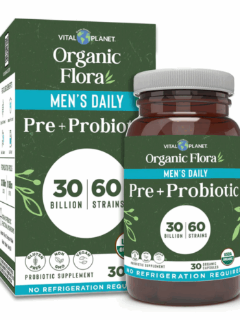 Organic Flora Men's Daily Pre+Probiotic