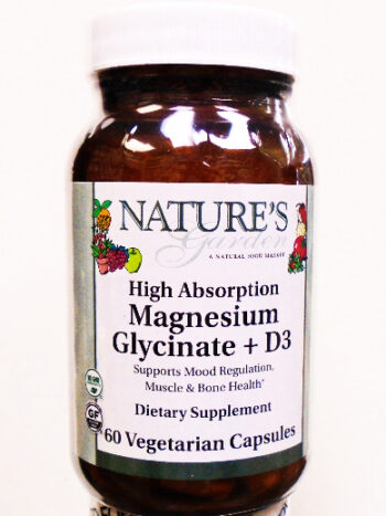 High Absorption Magnesium Glycinate + D3