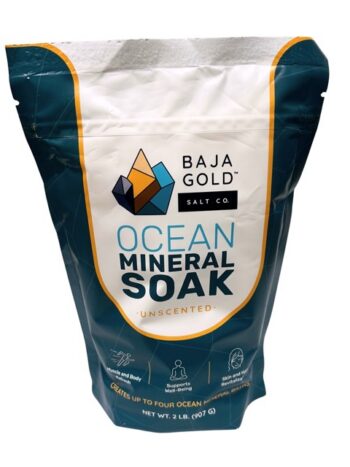 Baja Gold Ocean Mineral Soak, Unscented, 2LB